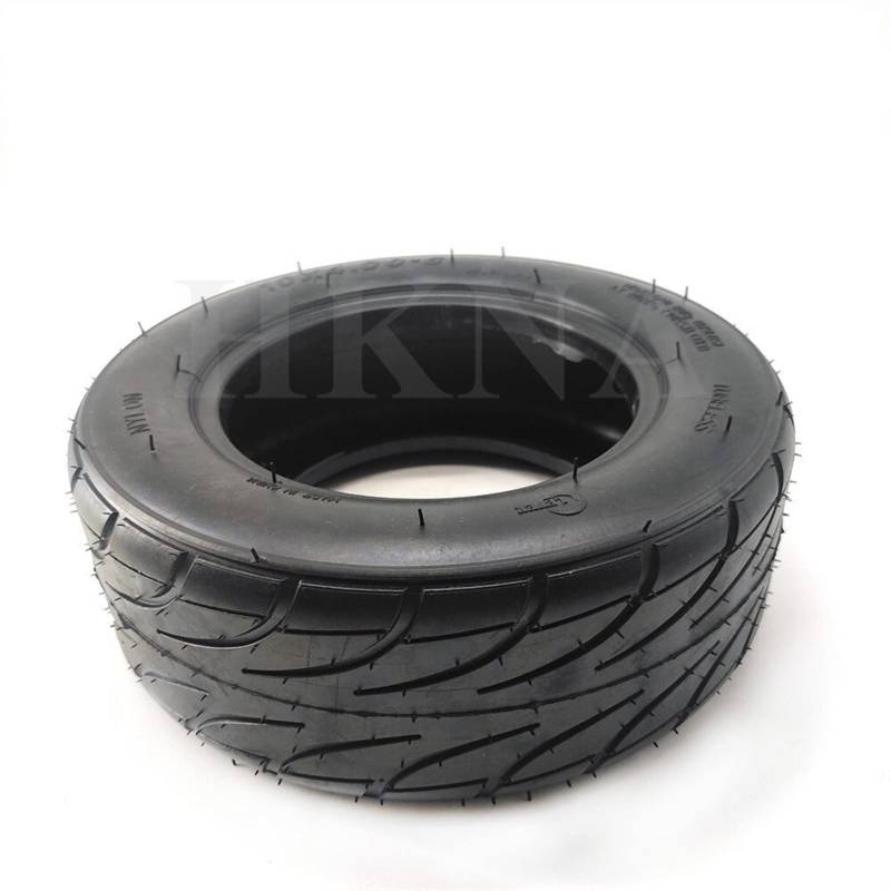 Schlauch,Motorradschlauch Road Reifen Off Road Tire10X4.00-6 Reifen Tubeless Vacuum Reifen for Elektro Balancing Auto Scooter 10 * 4.00-6 dicken Gummireifen for Mini-Motorrad(A Road tire) von YZWHKJ