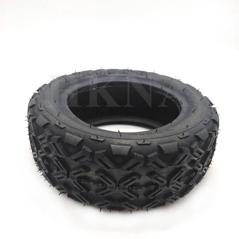 Schlauch,Motorradschlauch Road Reifen Off Road Tire10X4.00-6 Reifen Tubeless Vacuum Reifen for Elektro Balancing Auto Scooter 10 * 4.00-6 dicken Gummireifen for Mini-Motorrad(B Off Road tire) von YZWHKJ