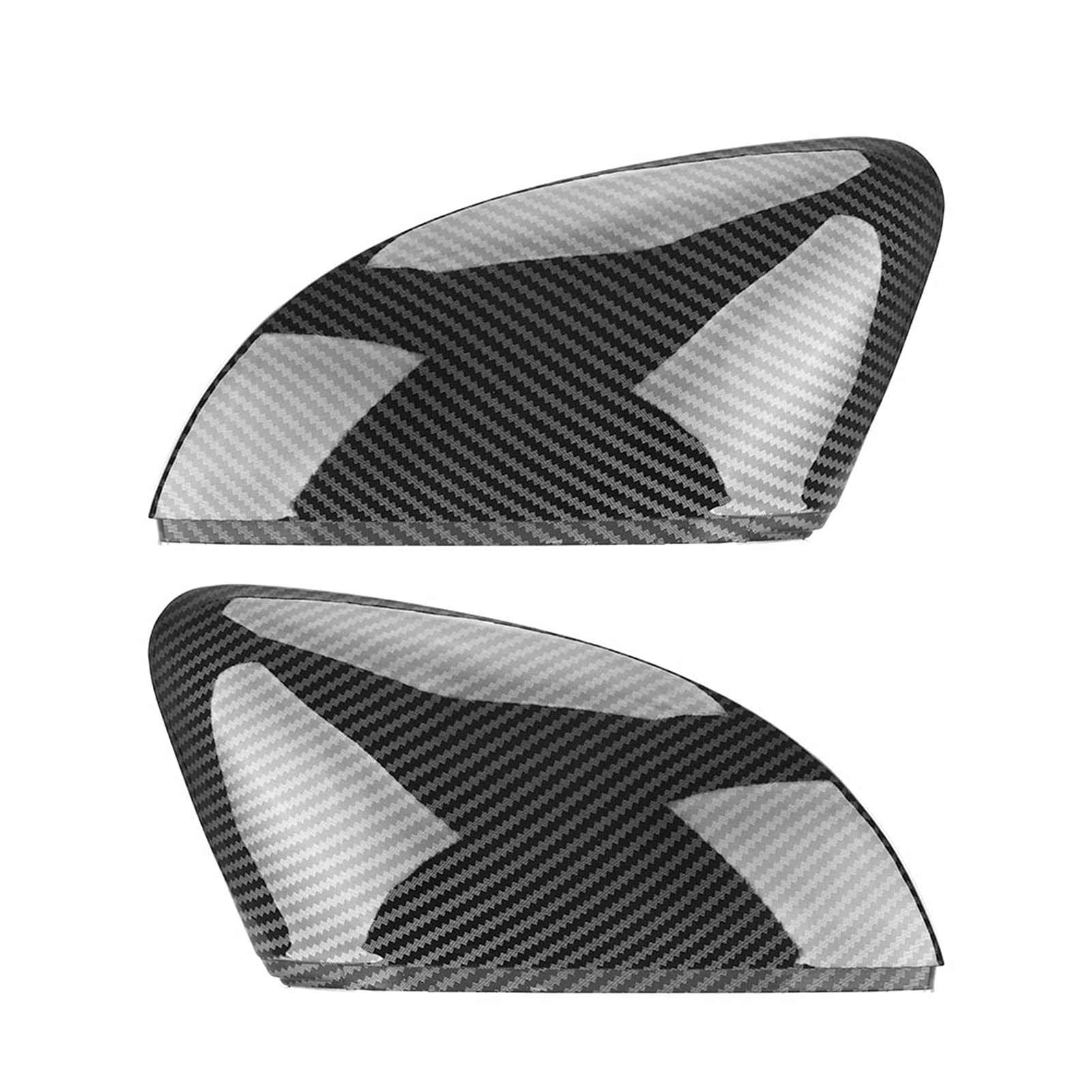 Spiegelkappen,Auto Spiegelkappen 2 Stücke Passend für Volkswagen VW Polo MK5 6R 6C mit Indikator ABS Kohlefaser Farbersatz Rückansicht Seitenspiegel Abdeckkappen Spiegelkappen,Auto Spiegelkappen 2 Stücke Passend für Volkswagen VW Polo MK5 6R 6C mit Indikator ABS Kohlefaser Farbersatz Rückansicht Seitenspiegel Abdeckkappen von YZWHKJ
