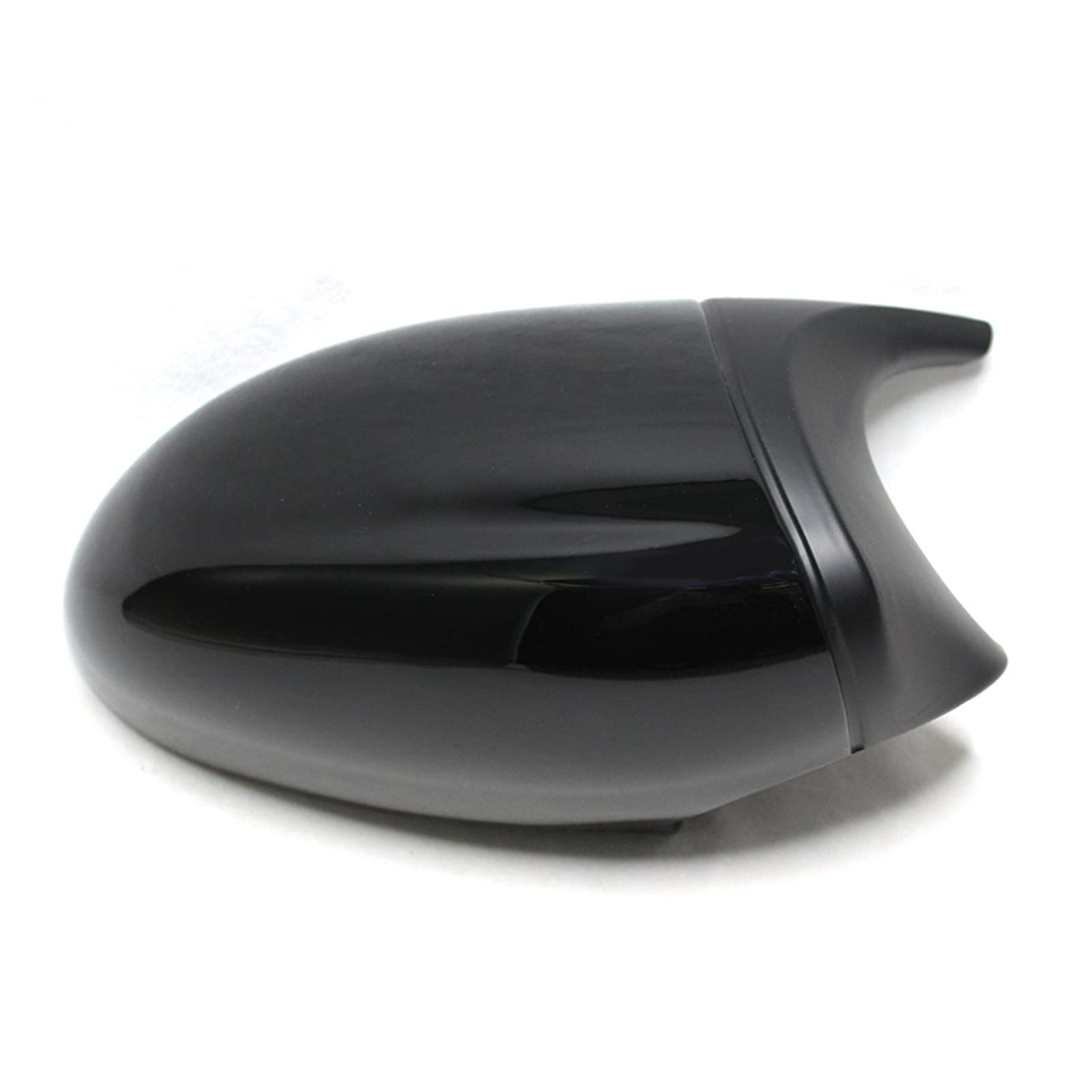 Spiegelkappen,Auto Spiegelkappen 2xmirror Cover Auto Seitentür Rückseite Spiegel Cover Cap Fit Gebrauch für BMW E90 E91 2005-2007 E92 E93 2006-2009 M3 E80 E81 E87(1pc Black Right) von YZWHKJ