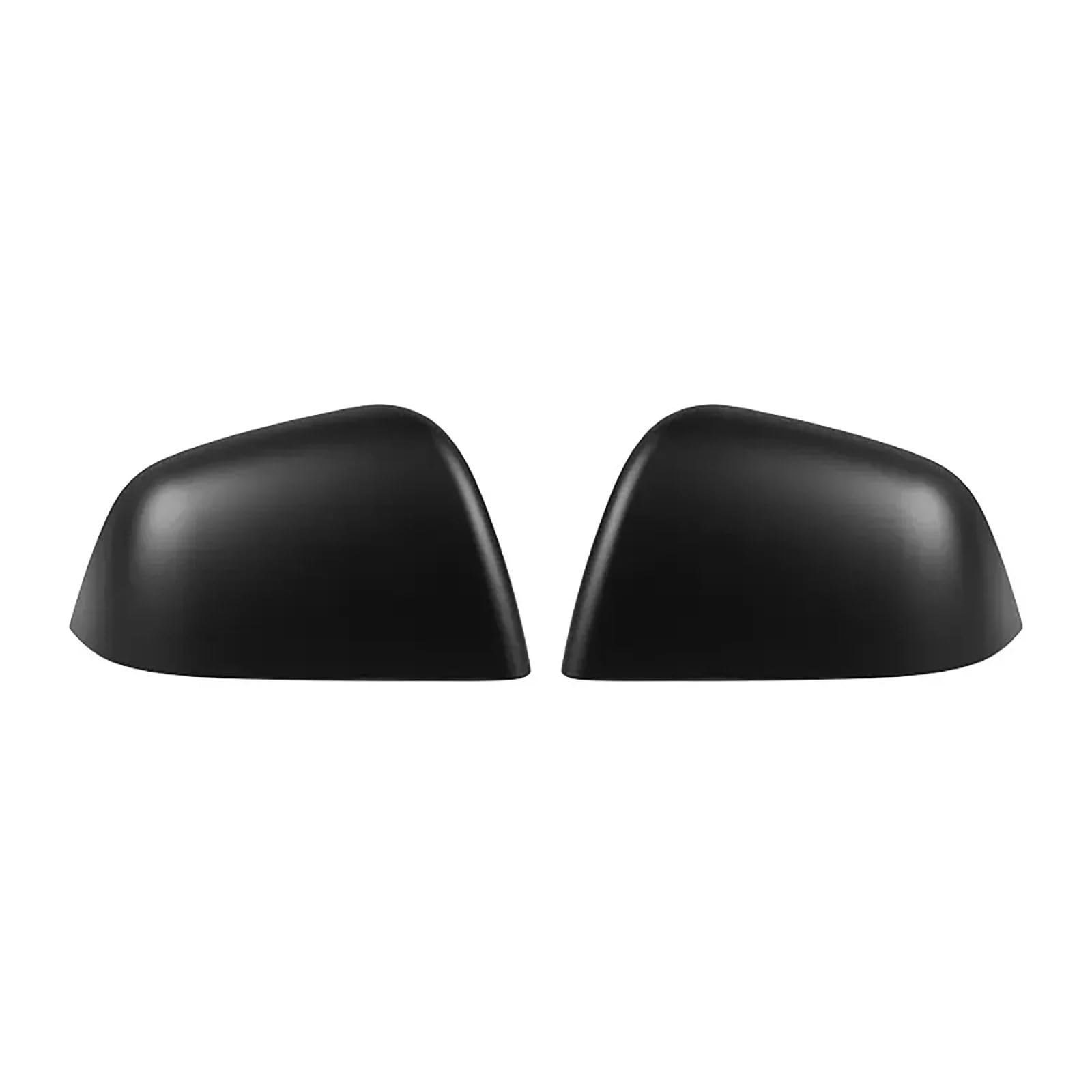 Spiegelkappen,Auto Spiegelkappen Auto-Seitentürspiegel-Abdeckung, Verkleidung for Rückspiegelabdeckung, Schale, Passend Für Tesla Model Y 2019–2023(Matte Black) von YZWHKJ