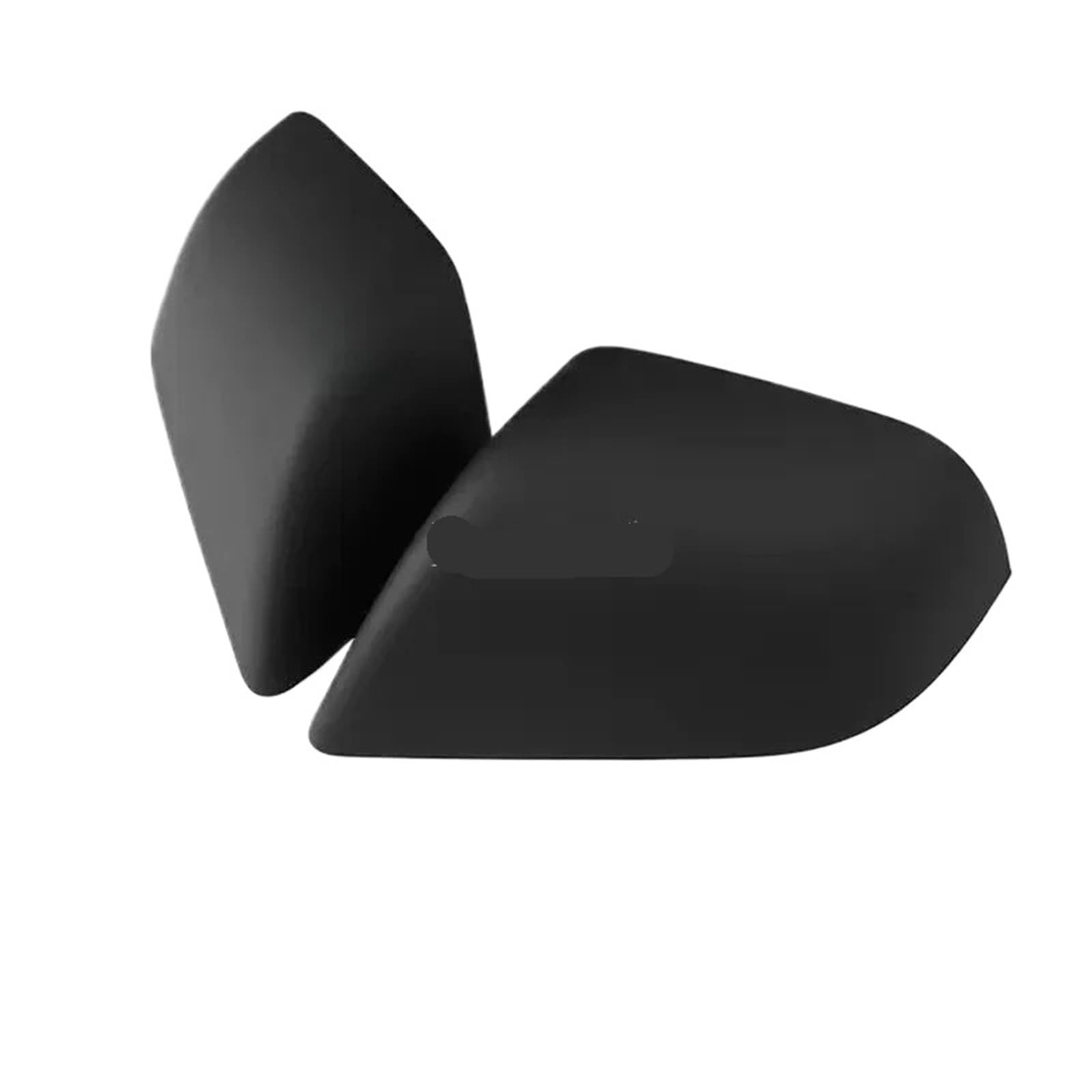 Spiegelkappen,Auto Spiegelkappen Passend Für Tesla Modell 3 Highland 2024 Rückspiegel Schutzhülle Carbon Fiber ABS(Matte Black) von YZWHKJ