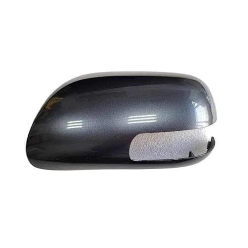 Spiegelkappen,Auto Spiegelkappen Passend Für Yaris 2007 2008 2009 2010 2011 2012 2013 Rückspiegelgehäuse Rückspiegelabdeckung Spiegelabdeckung(Grey Left) von YZWHKJ