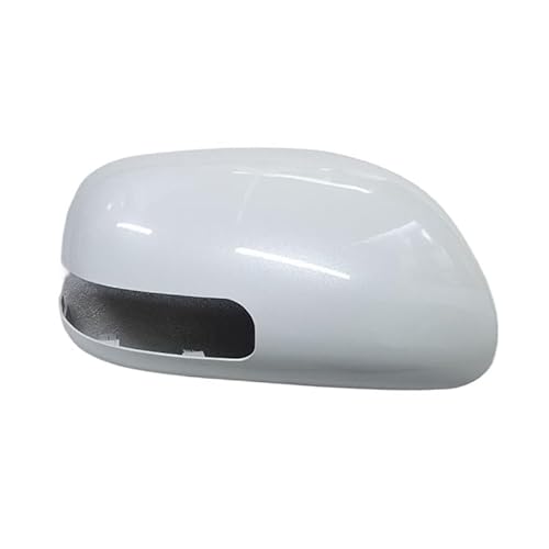 Spiegelkappen,Auto Spiegelkappen Passend Für Yaris 2007 2008 2009 2010 2011 2012 2013 Rückspiegelgehäuse Rückspiegelabdeckung Spiegelabdeckung(White2 Right) von YZWHKJ