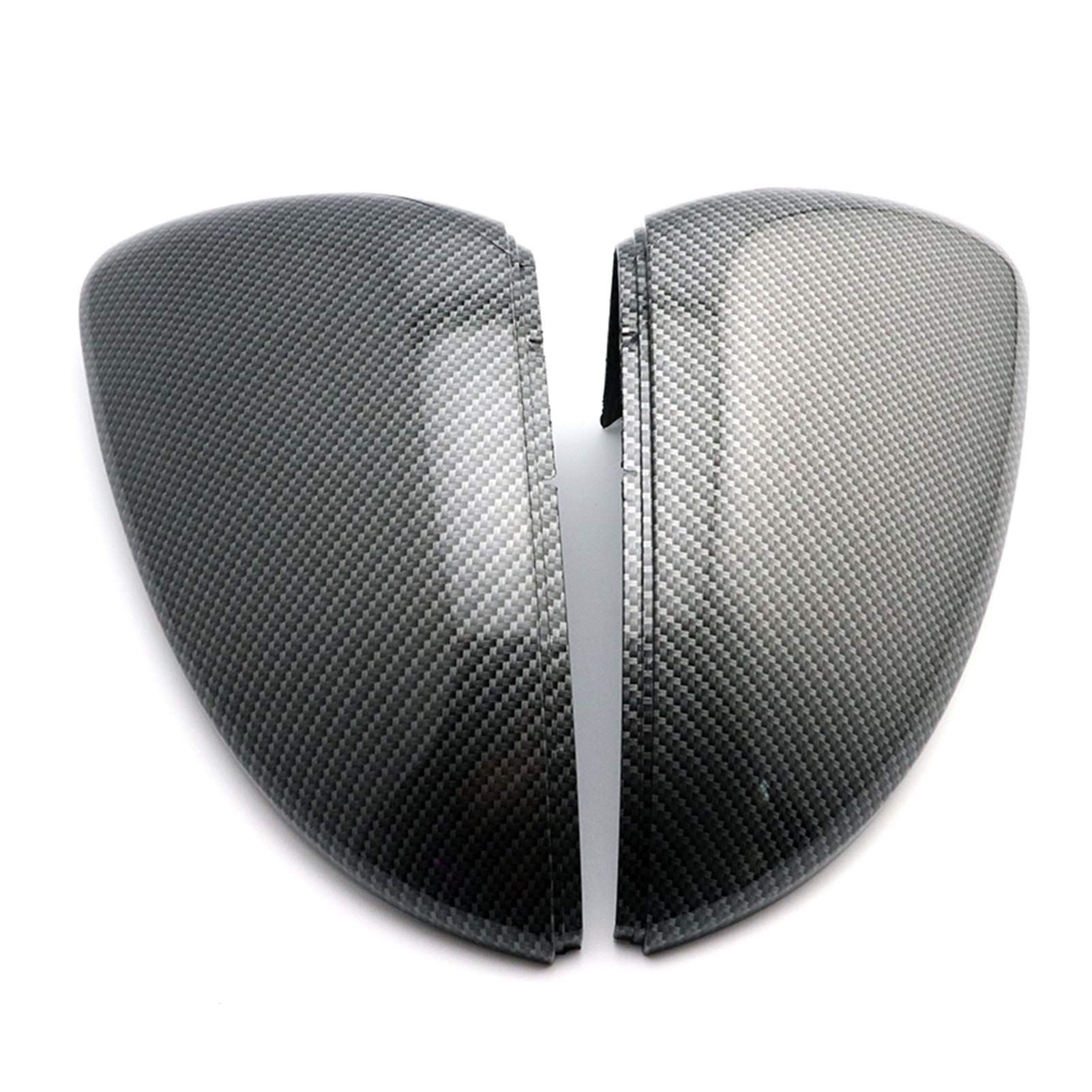 Spiegelkappen,Auto Spiegelkappen Passend für Volkswagen VW Golf MK7 7.5 GTI 7 Golf 7 R Touran L Auto Seitenflügel Rückansicht Spiegelabdeckung Kohlefasermuster Schwarzer Abdeckung(Carbon fiber pattern Spiegelkappen,Auto Spiegelkappen Passend für Volkswagen VW Golf MK7 7.5 GTI 7 Golf 7 R Touran L Auto Seitenflügel Rückansicht Spiegelabdeckung Kohlefasermuster Schwarzer Abdeckung(Carbon fiber pattern von YZWHKJ