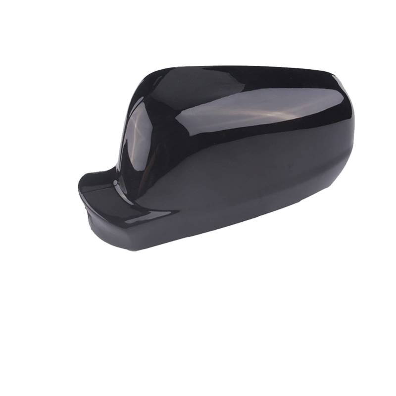 Spiegelkappen,Auto Spiegelkappen Rückspiegelkappe, glänzender schwarzer Flügelseitenspiegelabdeckung der gleichen größe Passend für Golf 4, mk4, Bora, 1998-2004 autozubehör(Wing Mirror Left) von YZWHKJ