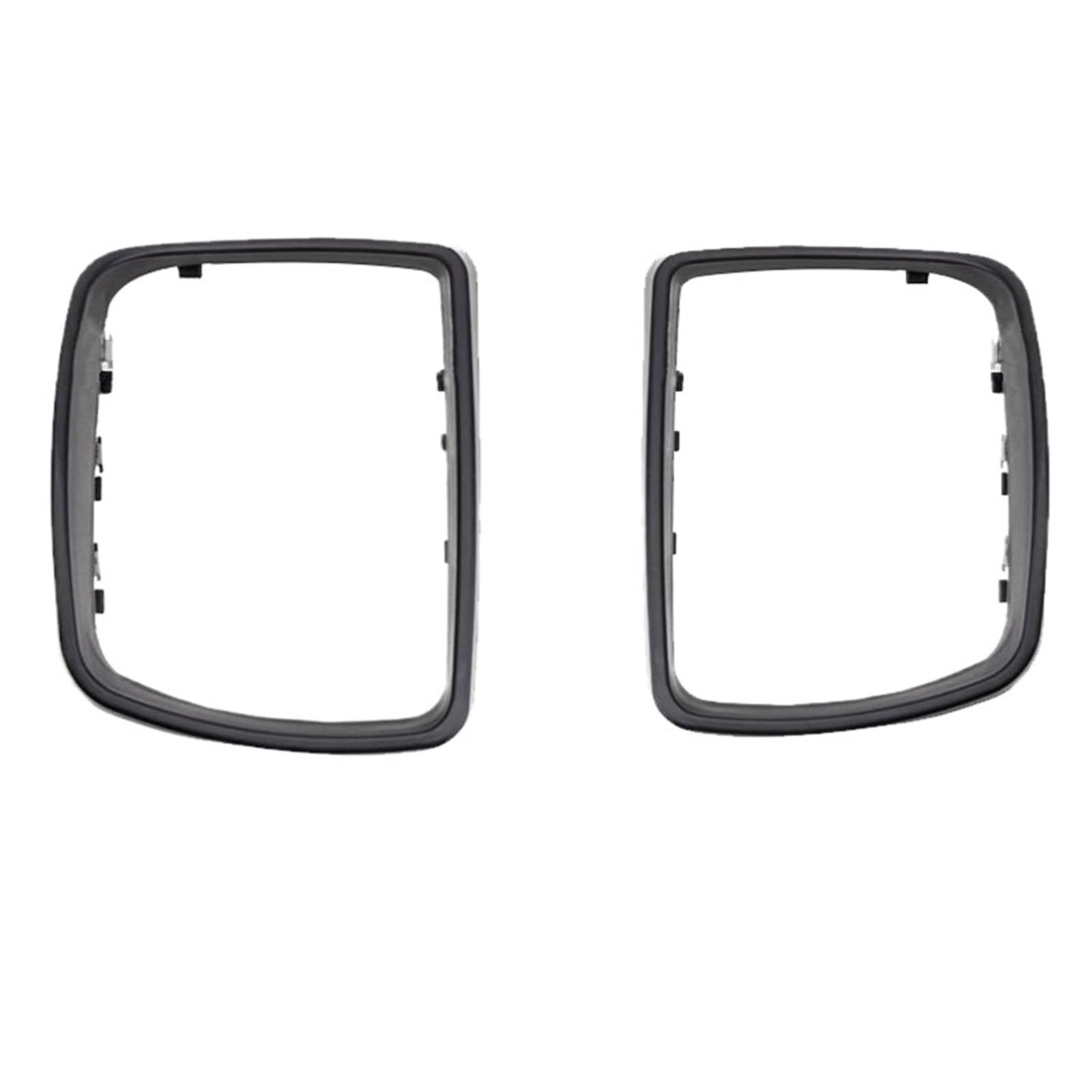 Spiegelkappen,Auto Spiegelkappen Seitenspiegel-Abdeckkappe Passend Für BMW E53 X5 2000–2006 Autotür-Außenspiegelhalter Rückspiegel-Zierring Gehäuserahmen(Mirror Frame a Pair) von YZWHKJ
