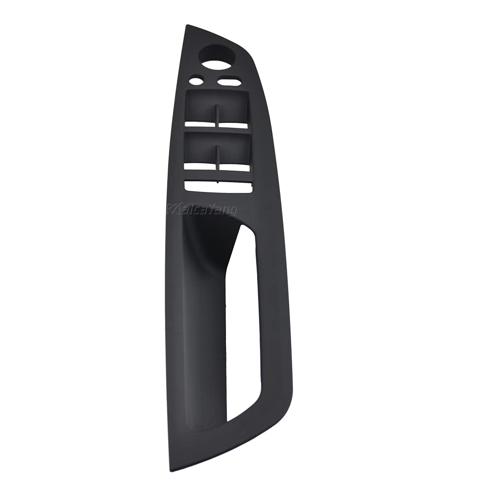 Türgriff Innen Auto,Türgriff innen Armlehnenwagen Links vorne Fahrersitz LHD Innentürgriff Innere Panel Ziehen Ziehen Abdeckung Gebrauch Passend für BMW E70 E71 x5 x6(Black) von YZWHKJ