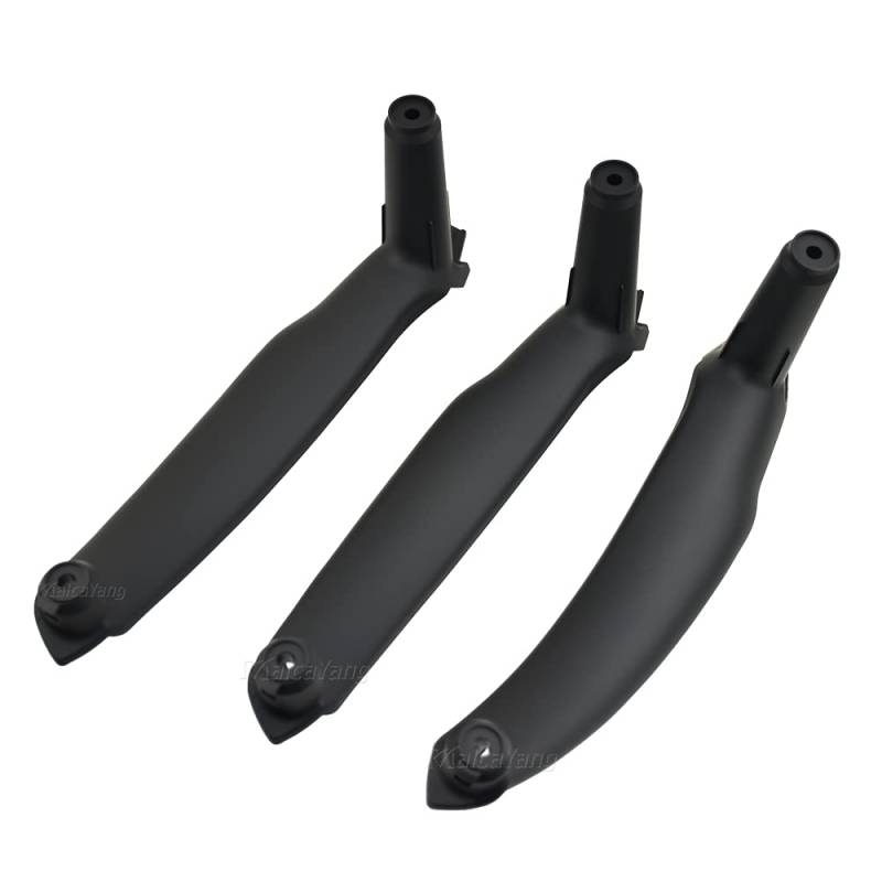 Türgriff Innen Auto,Türgriff innen Armlehnenwagen Links vorne Fahrersitz LHD Innentürgriff Innere Panel Ziehen Ziehen Abdeckung Gebrauch Passend für BMW E70 E71 x5 x6(Black 3pcs) von YZWHKJ