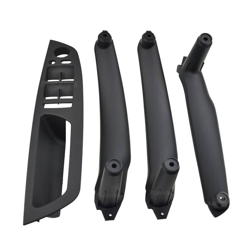 Türgriff Innen Auto,Türgriff innen Armlehnenwagen Links vorne Fahrersitz LHD Innentürgriff Innere Panel Ziehen Ziehen Abdeckung Gebrauch Passend für BMW E70 E71 x5 x6(Black 4pcs) von YZWHKJ