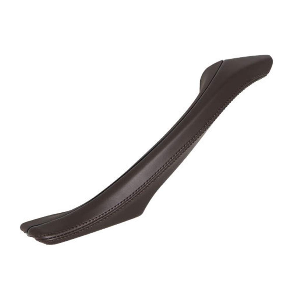 Türgriff Innen Auto,Türgriff innen Auto Links innen Innentafel Zuggriff Leder Innentür Panel Pull Griff Trim Abdeckung Fit Verwendung for BMW 5 Series F10 F18 2010-2017(Left Dark Brown) von YZWHKJ