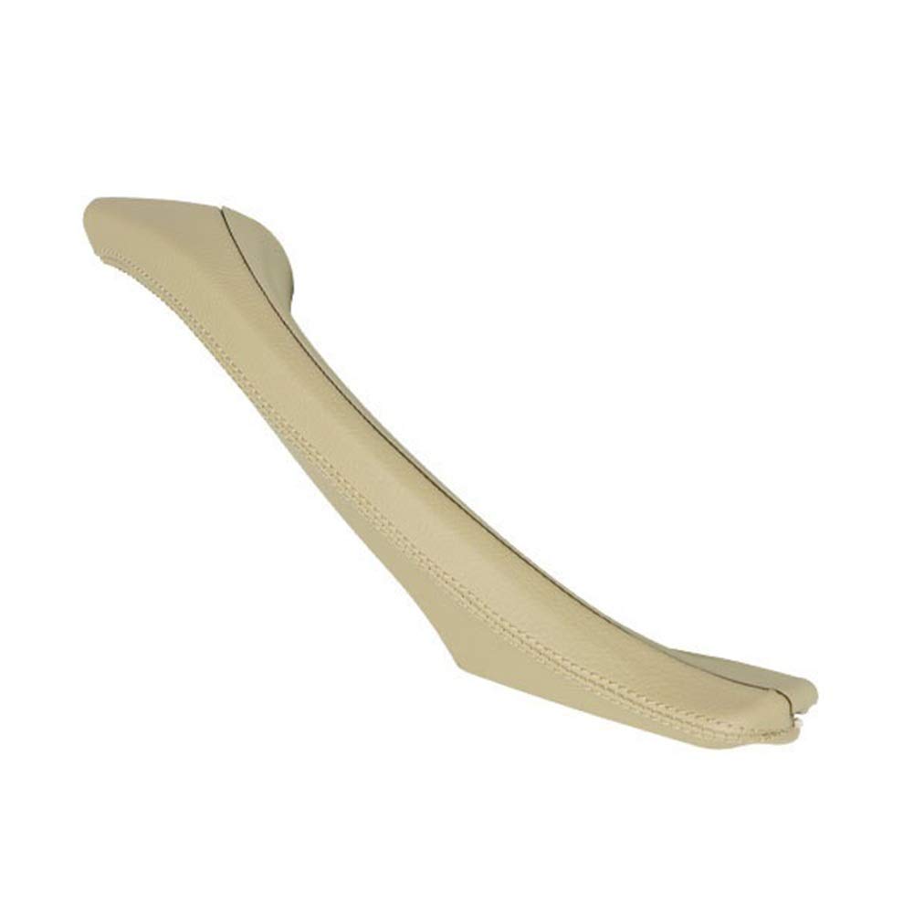 Türgriff Innen Auto,Türgriff innen Auto Links innen Innentafel Zuggriff Leder Innentür Panel Pull Griff Trim Abdeckung Fit Verwendung for BMW 5 Series F10 F18 2010-2017(Right Beige) von YZWHKJ