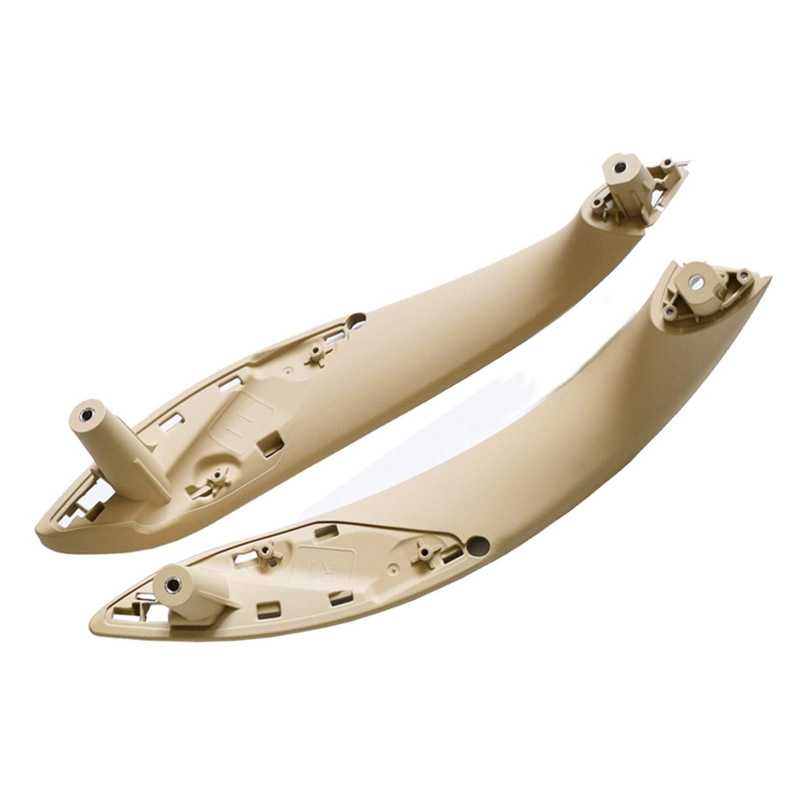 Türgriff Innen Auto,Türgriff innen Autozubehör FIT FIT for BMW 3 Series F30 316D 318D F31 320i 325D Innere Türen Panel Griff Pull-Trimmabdeckung(Beige 2pcs Front) von YZWHKJ