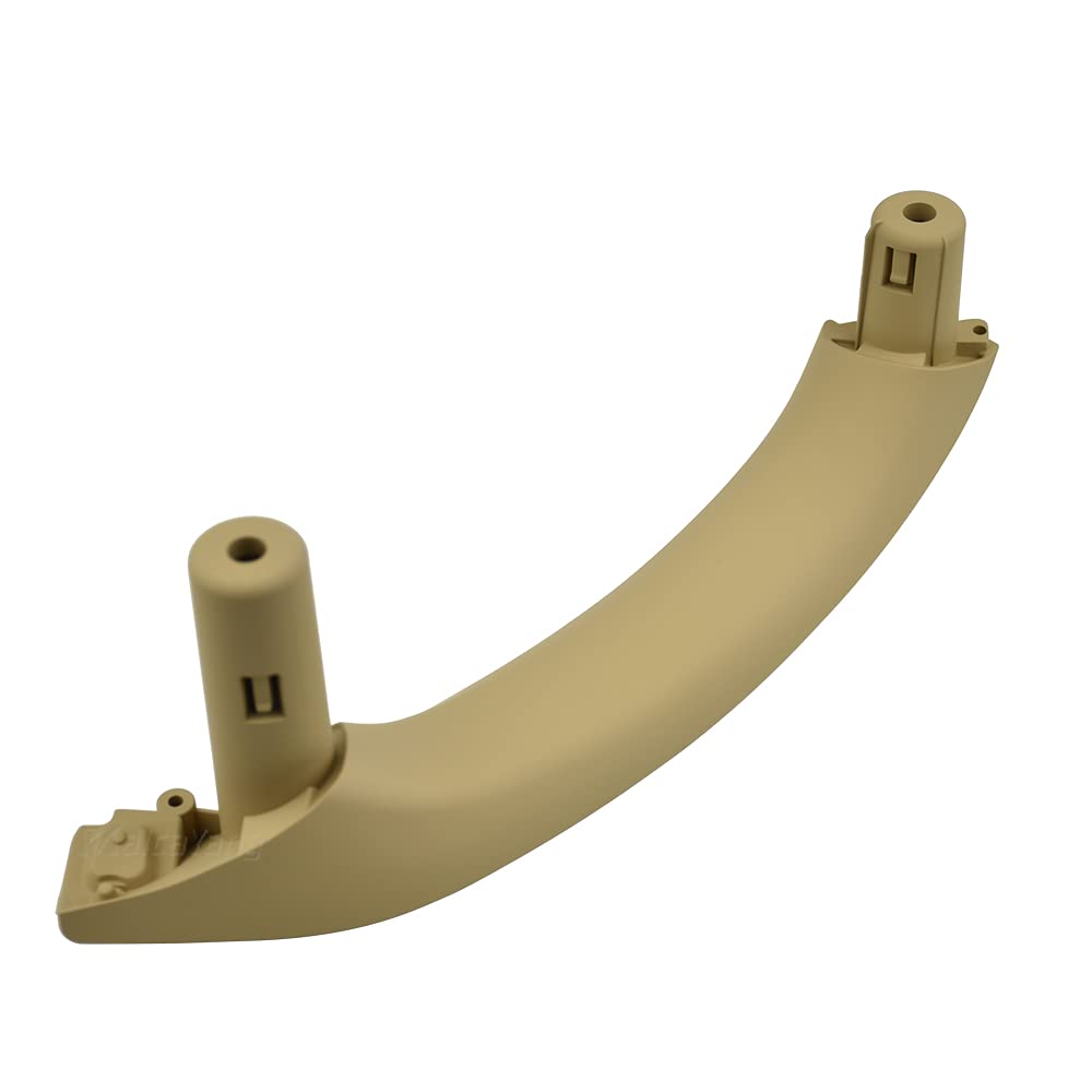 Türgriff Innen Auto,Türgriff innen Beige schwarzes Auto Links rechts Innentürgriff Innere Türplatte Griff Pull-Trimmabdeckung Fit Passend für BMW X3 X4 F25 F26 2010-2017(Beige Right) von YZWHKJ