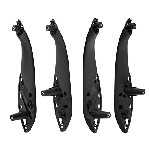 Türgriff Innen Auto,Türgriff innen Links rechts Autoinnenraum Griff Innentür Armlehnen Panel Zugverkleidung Titel Fit Passend für BMW 3 Serie F30 F35 316 318 320 323 325 330 12-17(4pcs Black) von YZWHKJ