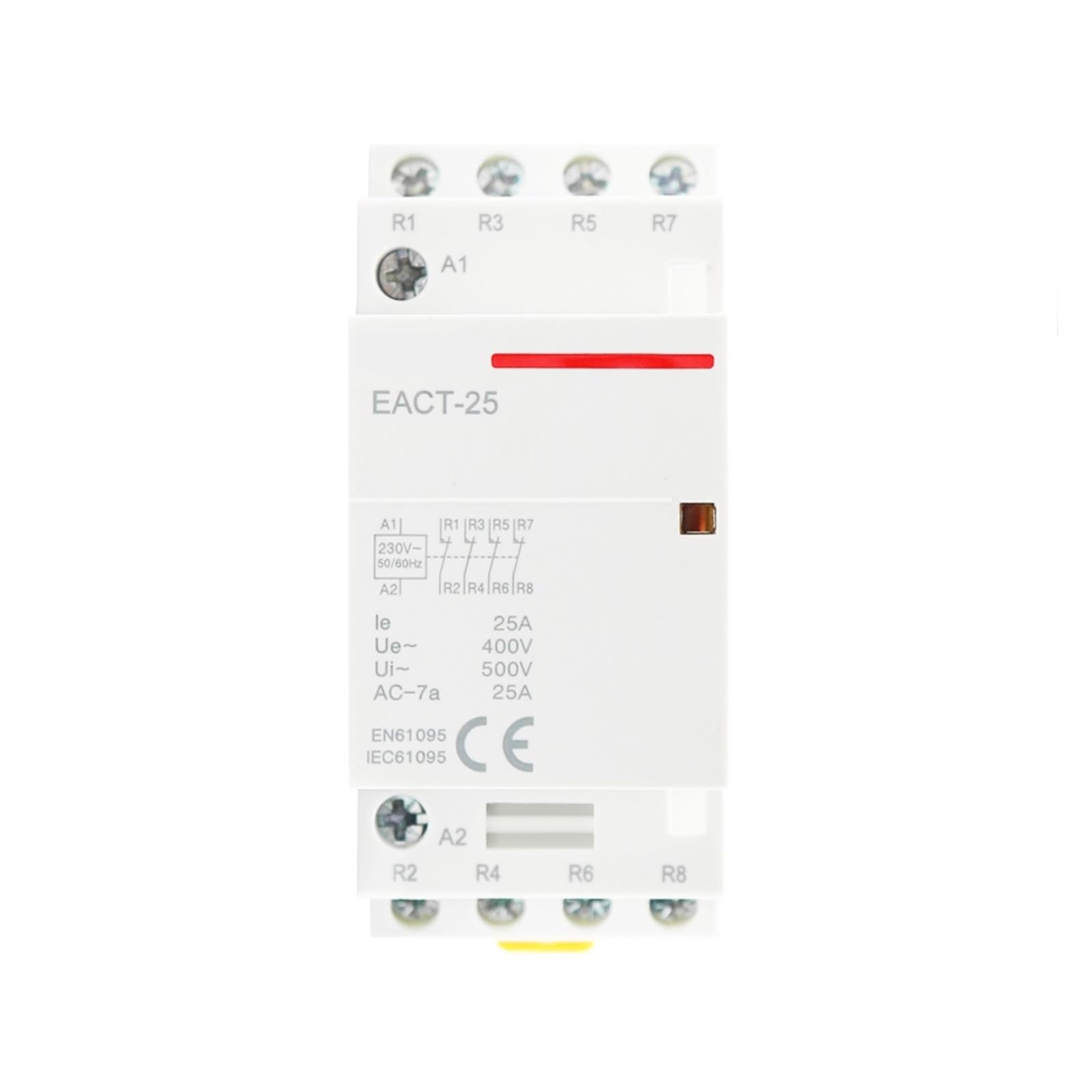 4P 16-25A AC 220V 230V 50/60Hz Din-schiene Haushalt AC Modulare Schütz Schalter Controller 4NO 4NC 2NO 2NC Sm-art Home Haus Hotel(20A,4NC_24V) von YZZMY