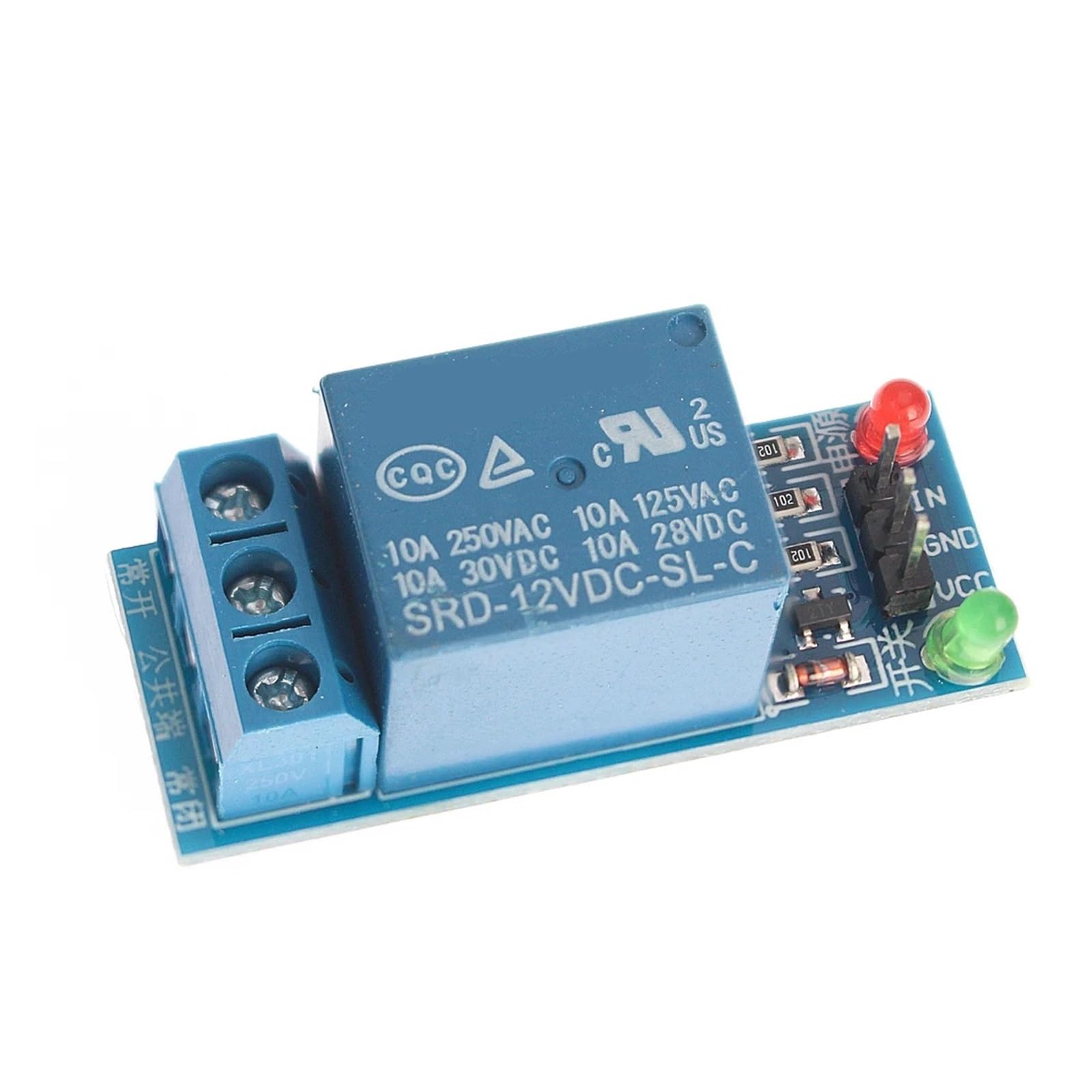 5V 12V Relaismodul 1 2 4 6 8 Kanal mit Optokoppler-Relaisausgang 1 2 4 6 8-Wege-Relaismodul for auf Lager(1 channel 12V) von YZZMY