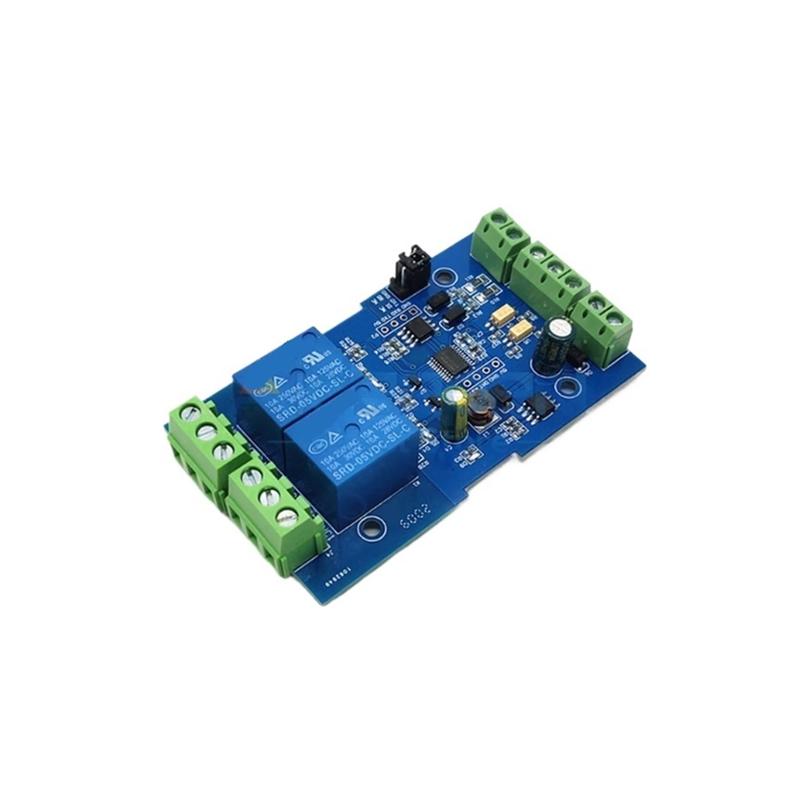 7-24V Modbus-Rtu 1/2/4/8 Kanal Relais Modul Schalter Modbus RTU RS485 TTL Kommunikation Eingang Ausgang W/Anti-reverse-Schutz(2 channel) von YZZMY