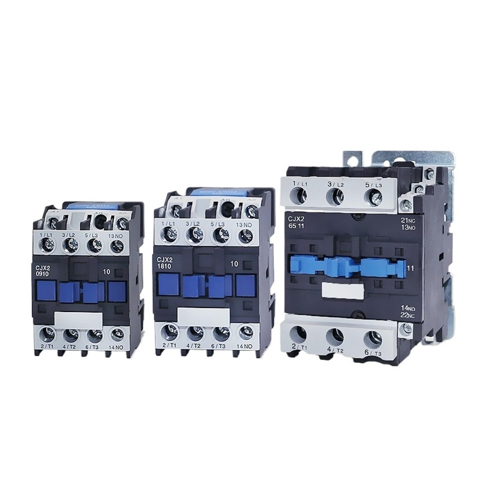 AC-Schütz CJX2-3210 3201 9A NO 3-Phasen-DIN-Schienenmontage Elektrisches Leistungsschütz 24V 36V 110V 220V 380V(CJX2-3210 48V) von YZZMY