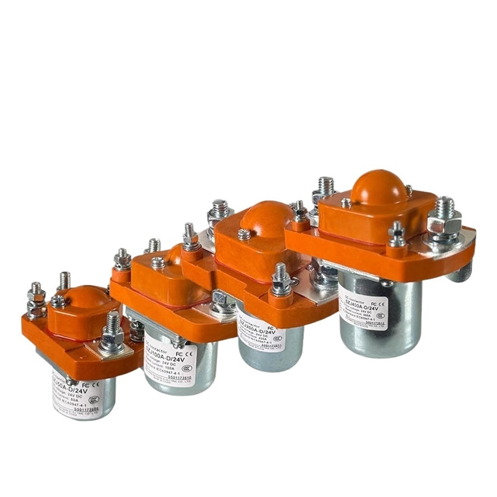 DC Schütz SZJ 50A 100A 200A 300A 400A 1NO 1NC 12V 24V 36V 48V 60V 72V 84V 120V Single Coil for Unterbrechungsfreie Stromversorgung(SZJ300A,1NC_72V) von YZZMY