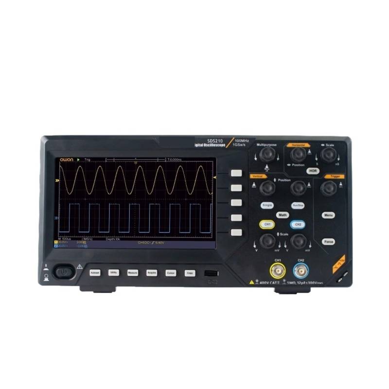 Digitaloszilloskop SDS200 2-Kanäle 100 MHz 150 MHz 200 MHz 1 GS/s FFT + 25 MHz 14-Bit-Signalgenerator SDS210S SDS215S SDS220S(SDS210,UK) von YZZMY