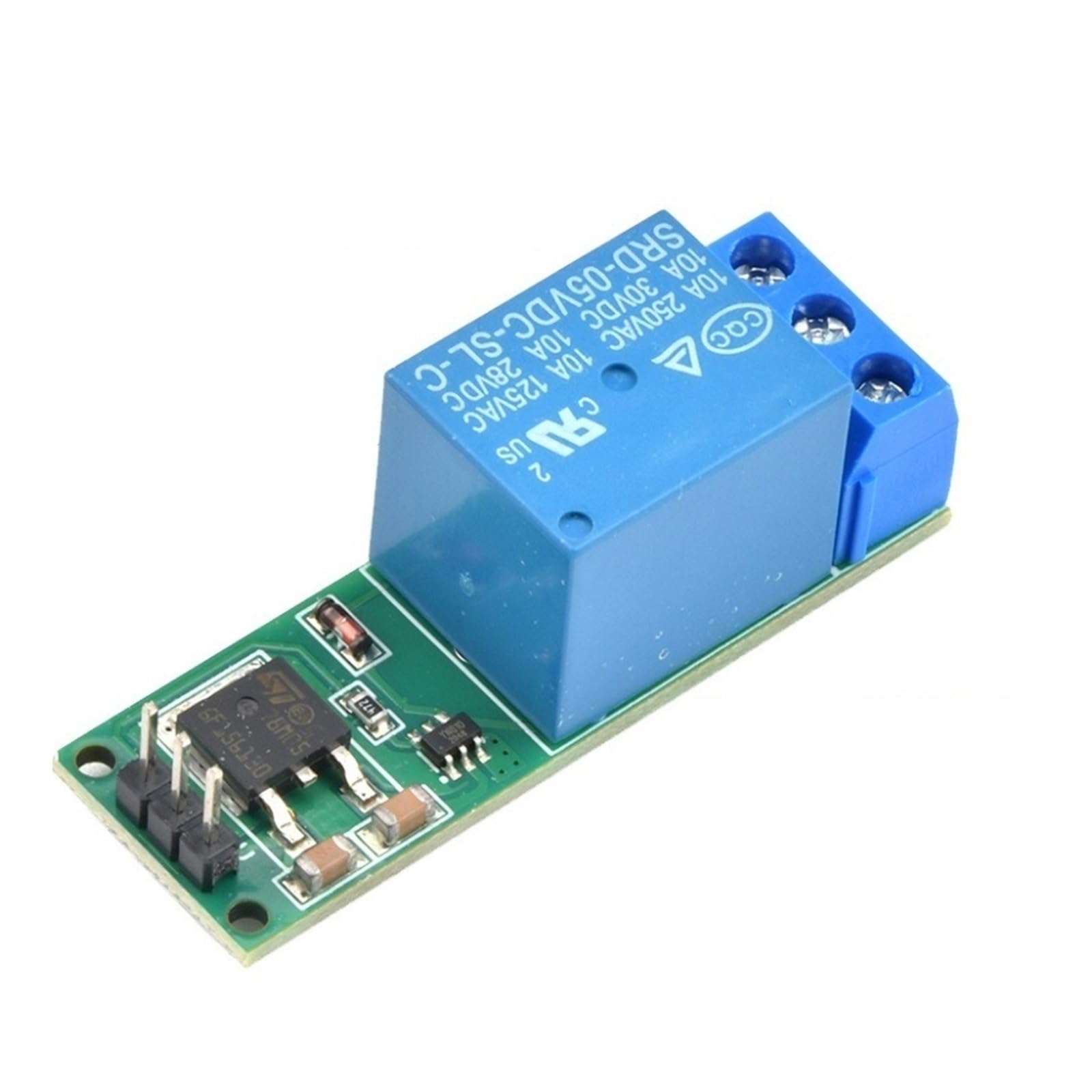 IO25B01 1-Kanal-Relaismodul Bistabiler selbstsichernder Schalter Niedrigimpuls-Triggerplatine DC 6-24 V(DC 6-24V 1pc) von YZZMY