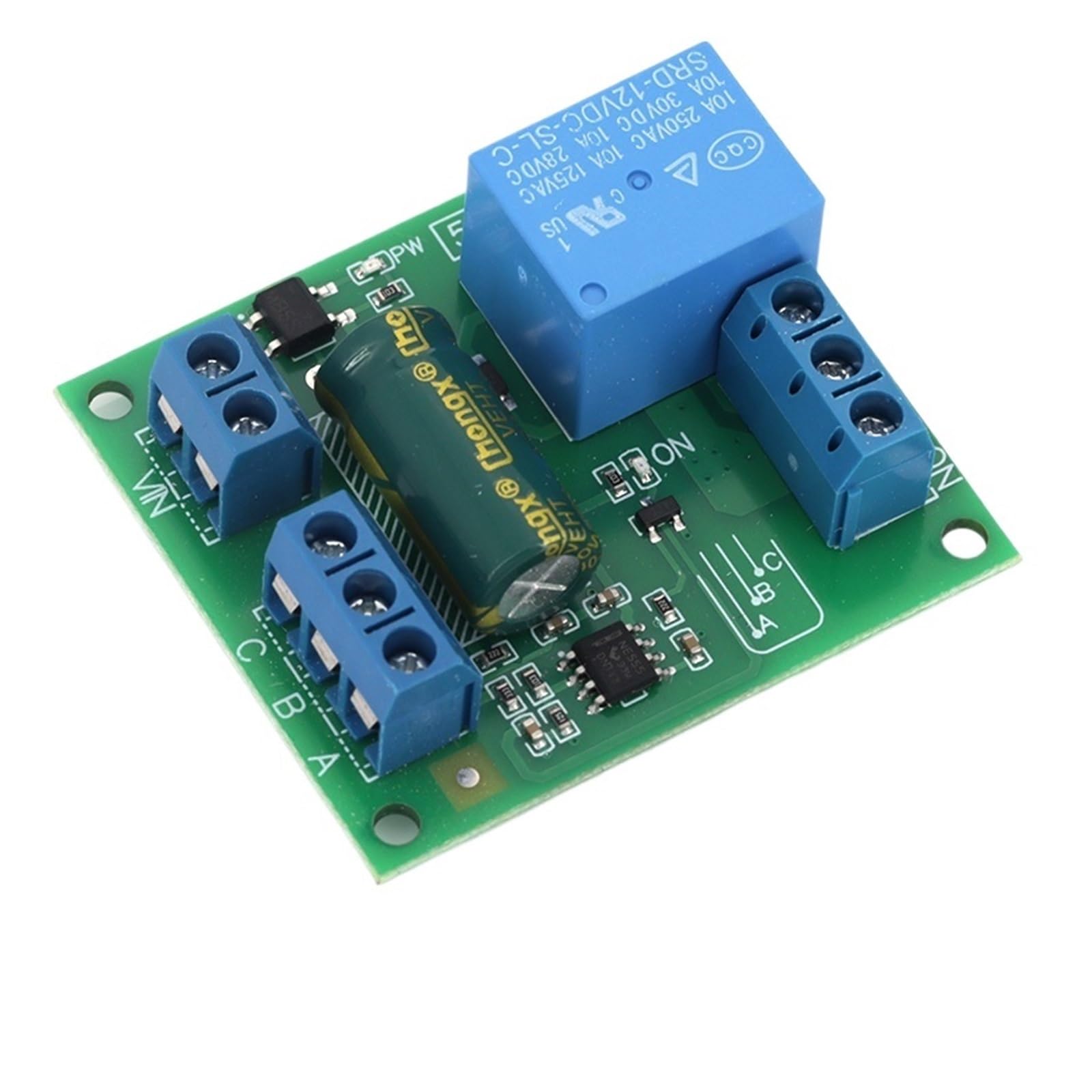 NE555 5V/12V Water Level Controller Liquid Sensor Switch Solenoid valve Motor Pump control Relay Board(12V) von YZZMY