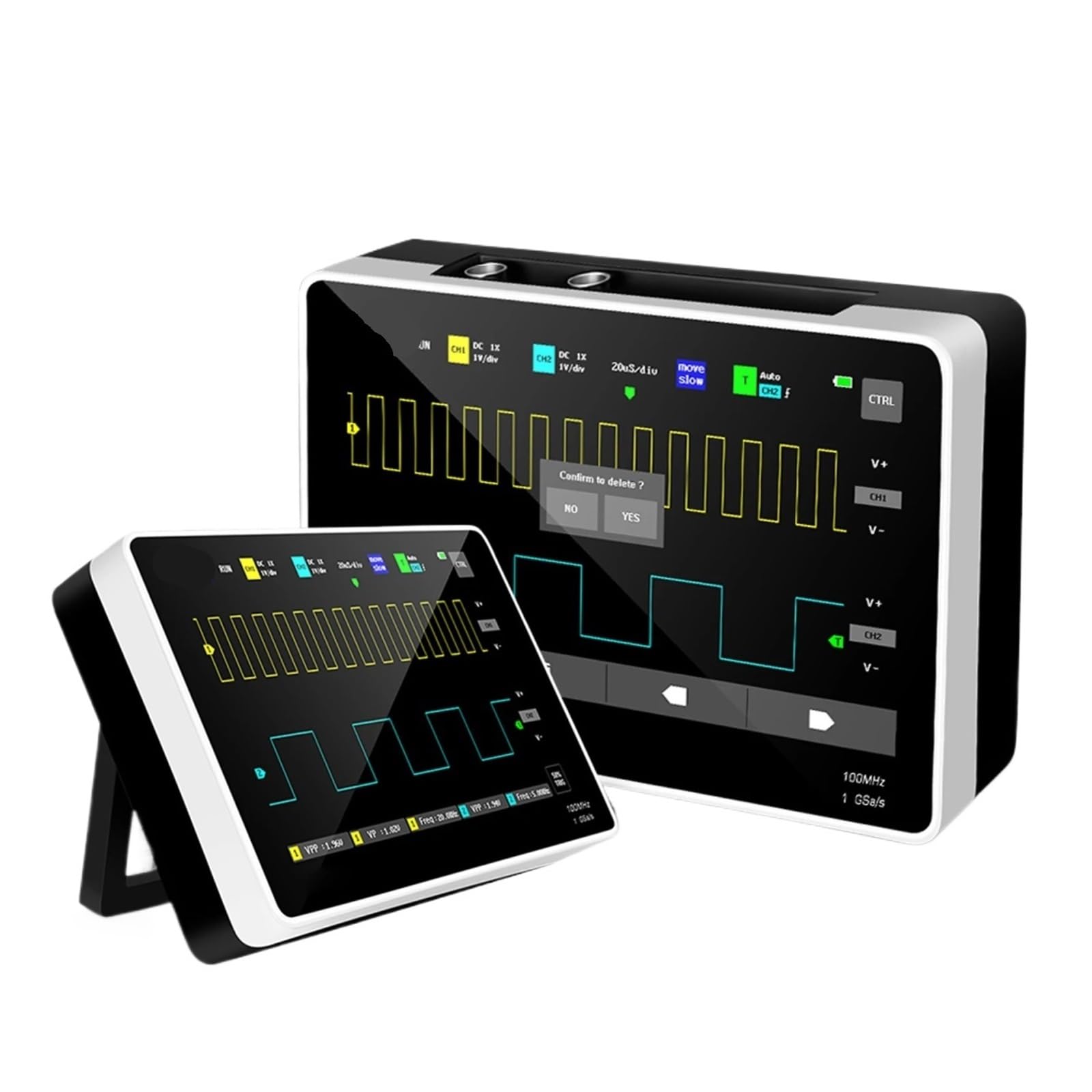 Oszilloskop 2-Kanal-Platte - Tragbares Handheld-Tablet mit 7-Zoll-TFT-LCD-Touchscreen, Oszilloskop Oszilloskop 2-Kanal-Platte - Tragbares Handheld-Tablet mit 7-Zoll-TFT-LCD-Touchscreen, Oszilloskop von YZZMY