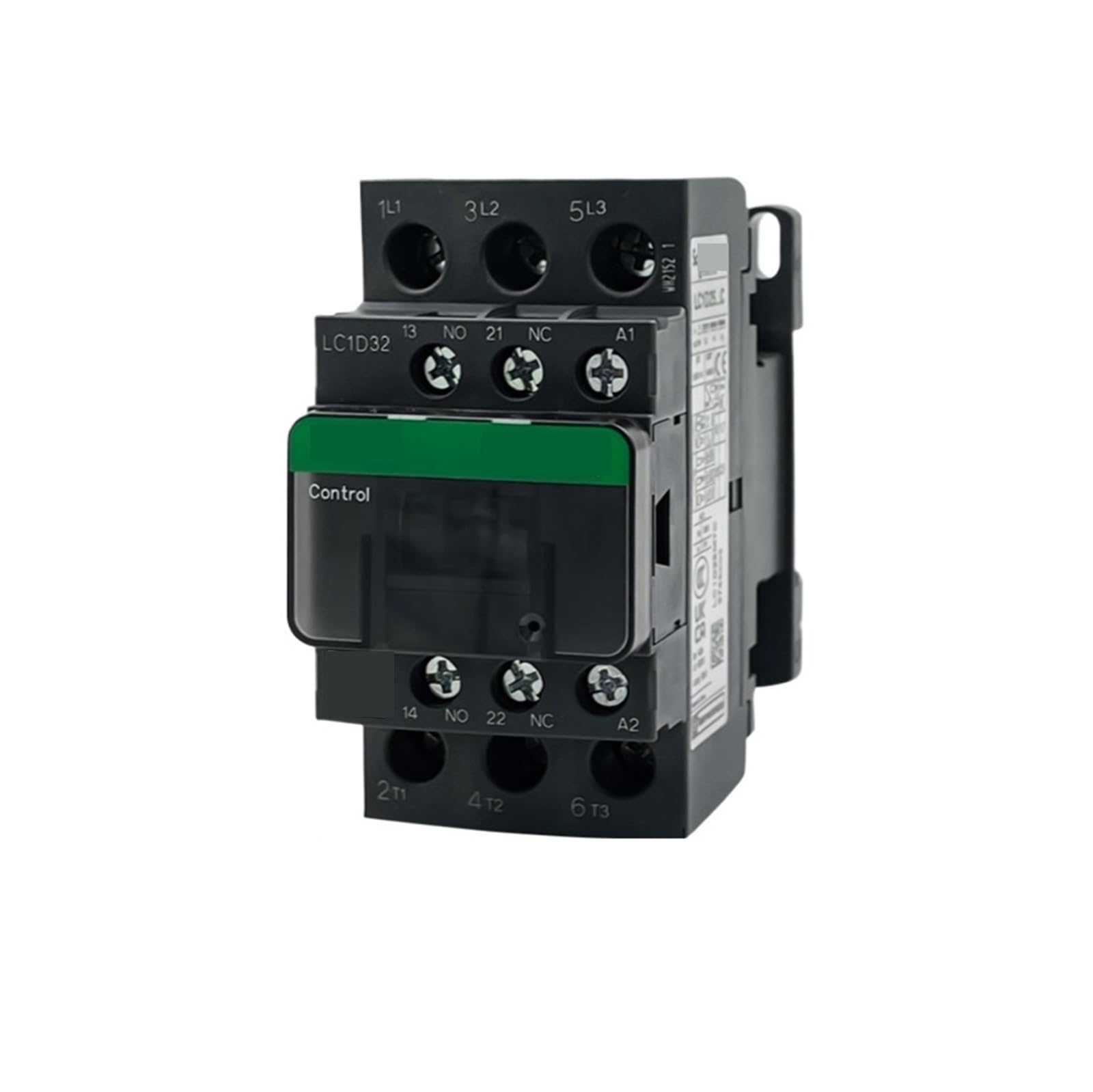Schwarze Version AC Dreipoliges Schütz 3P LC1D25 LC1D32 LC1D38 B7C F7C Q7C M7C 24V 110V 220V 380V(LC1D32,380V) von YZZMY