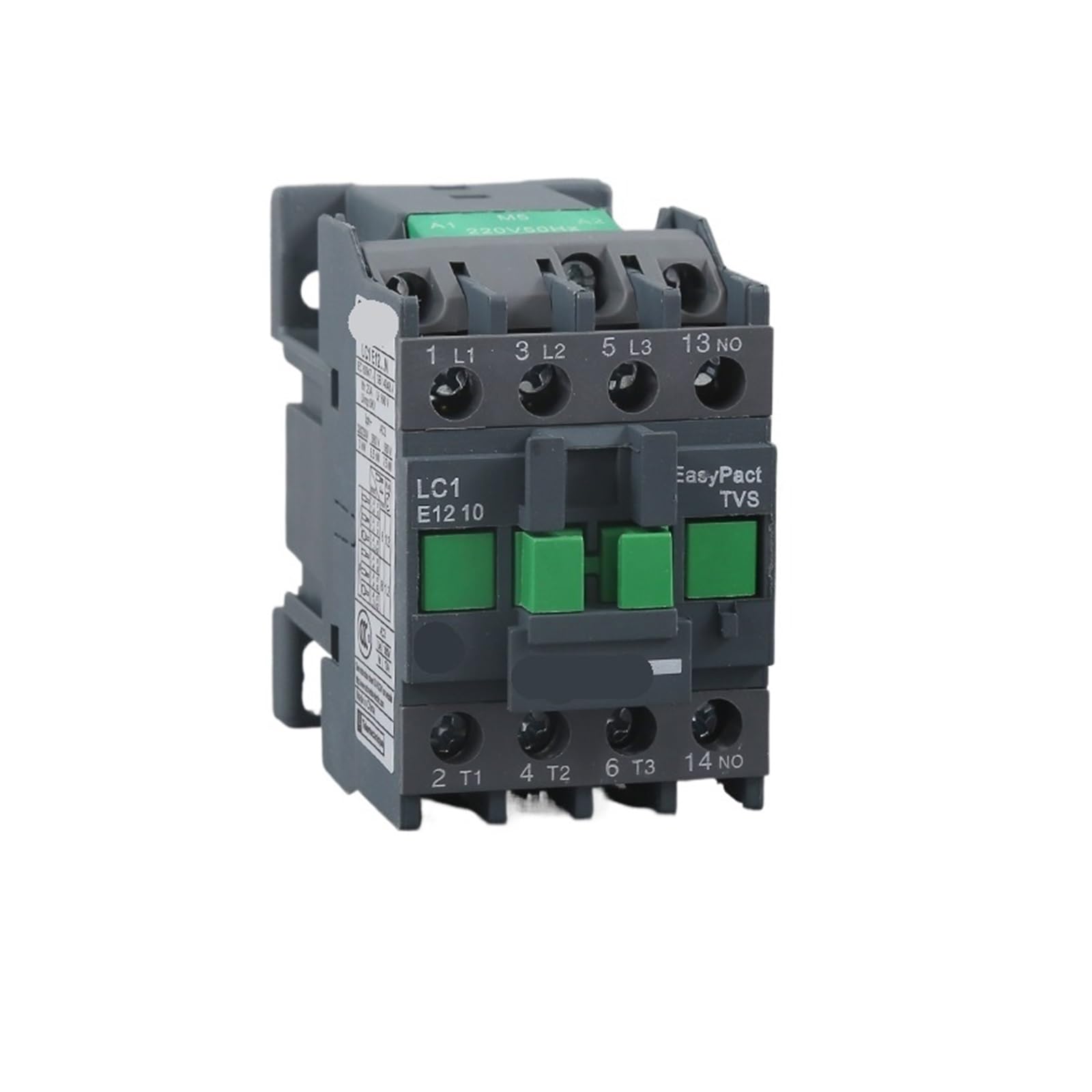Schwarze Version Vierpoliges AC-Schütz LC1E0910 LC1E1201 LC1D1E LC1E25 LC1E32 LC1E3810 24 V 36 V 48 V 110 V 220 V 380 V(LC1E1201,220V) von YZZMY