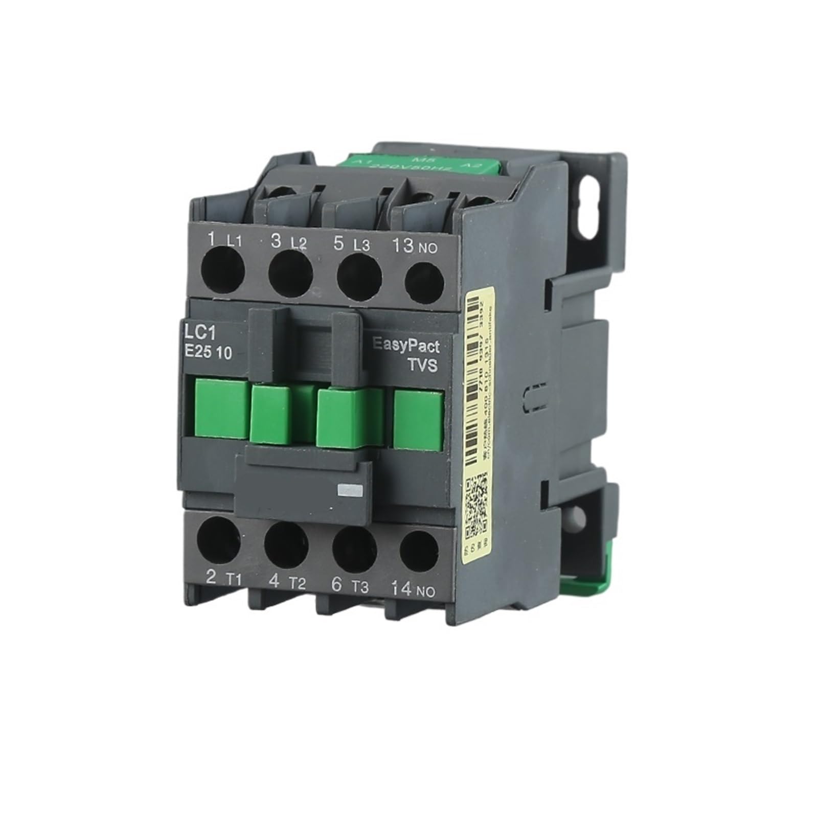 Schwarze Version Vierpoliges AC-Schütz LC1E0910 LC1E1201 LC1D1E LC1E25 LC1E32 LC1E3810 24 V 36 V 48 V 110 V 220 V 380 V(LC1E2501,48V) von YZZMY