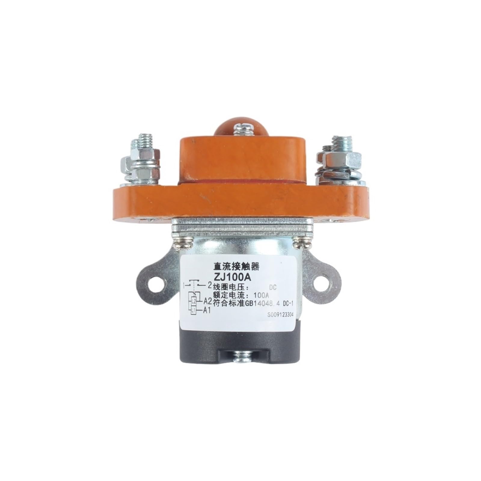 ZJ50A/100A/200A/400A/600A DC-Schütze 1NO for Autos und Steuerungssysteme 50A 100A 200A 400A 12V 24V 48V 72V normalerweise offener Kontakt(ZJ100A,1NO_6V) von YZZMY