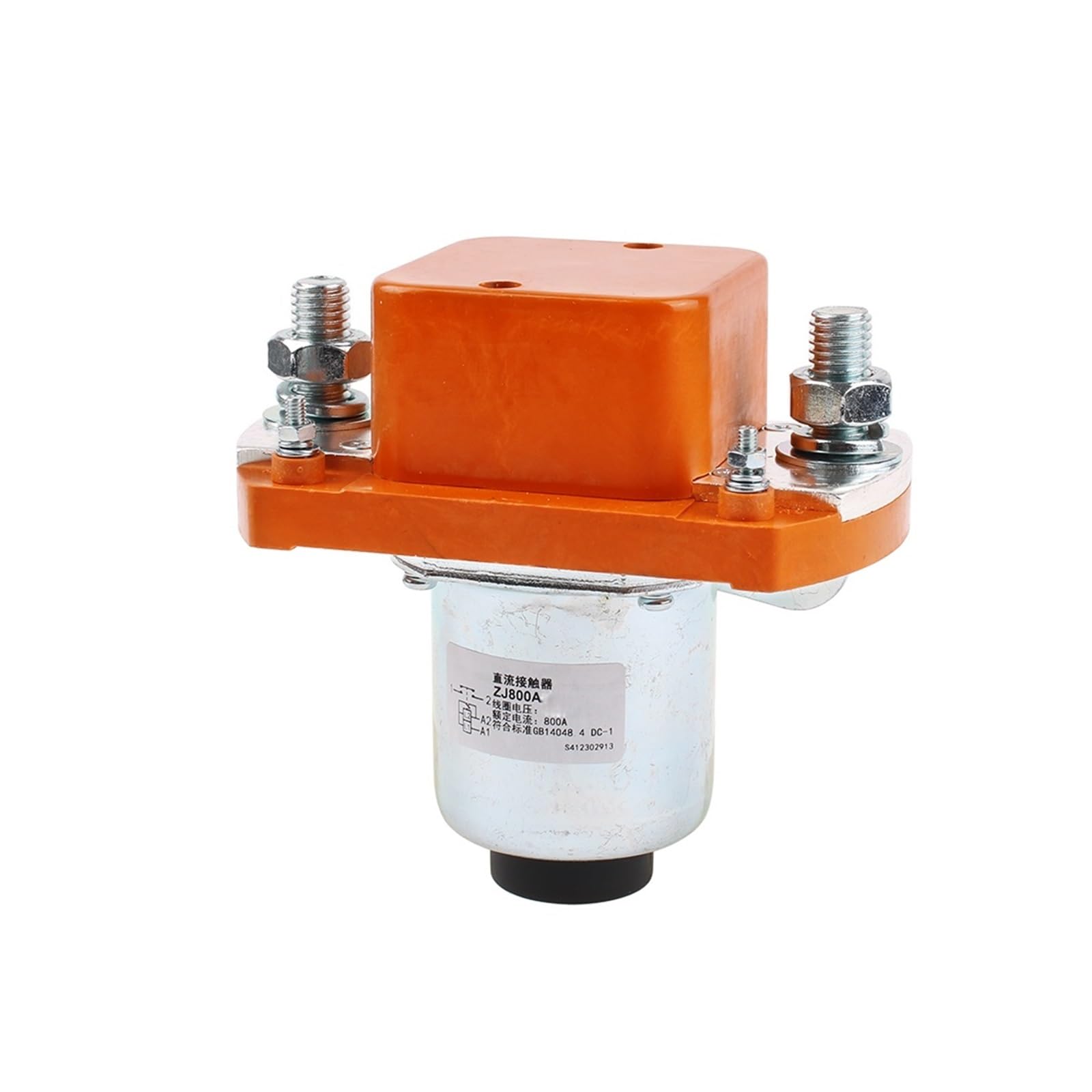 ZJ50A/100A/200A/400A/600A DC-Schütze 1NO for Autos und Steuerungssysteme 50A 100A 200A 400A 12V 24V 48V 72V normalerweise offener Kontakt(ZJ800A,1NO_6V) von YZZMY