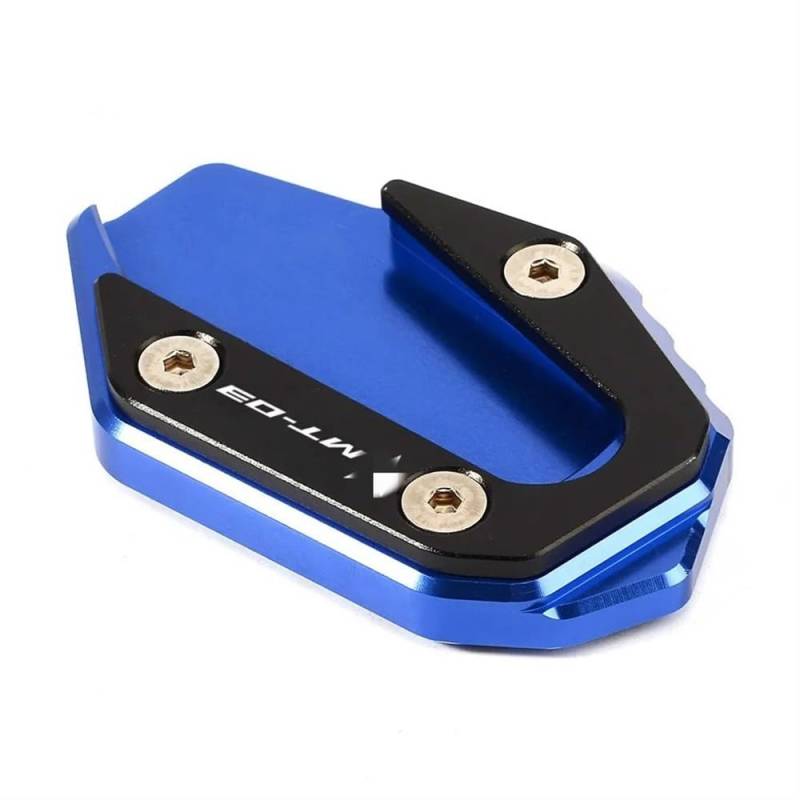 Motorrad-Ständer-Pad Für MT03 MT-03 2017-2019 R3 YZF-R3 2020-2022 Motorrad Zubehör Ständer Vergrößern Seite Stehen Verlängerung Unterstützung Platte(MT03-5) von YaSao