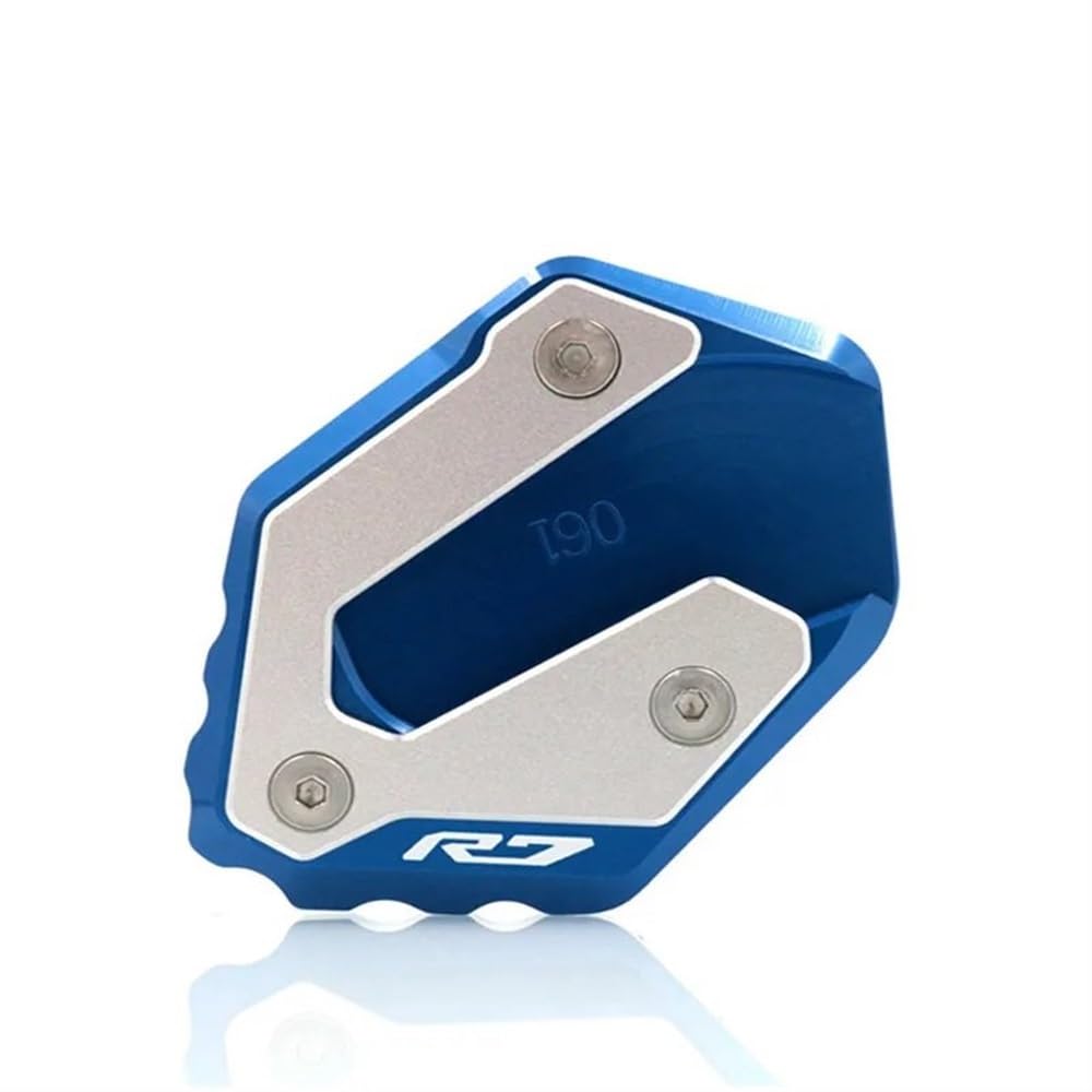 Motorrad-Ständer-Pad Für YZF-R7 YZF R7 YZFR7 2021 2022 2023 Motorrad Ständer Fuß Seite Stehen Verlängerung Pad Unterstützung Platte Vergrößern(6) von YaSao