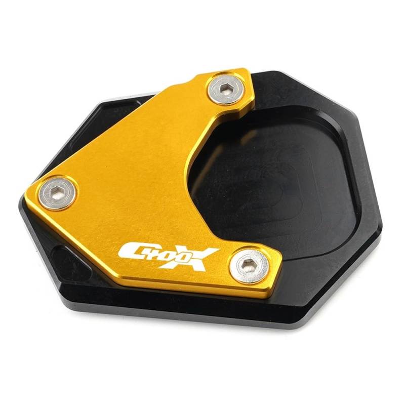 YaSao Motorrad-Ständer-Pad Für C400X C400GT K51 C 400X C 400GT 2019 2020 Motorrad CNC Ständer Fuß Seite Stehen Verlängerung Pad Unterstützung Platte Halterung(12) von YaSao