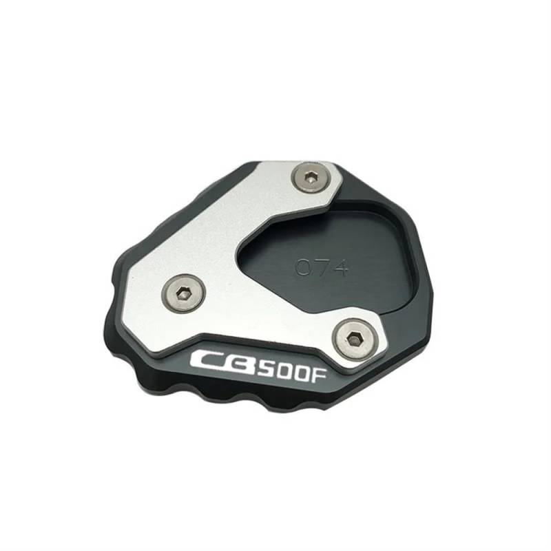 YaSao Motorrad-Ständer-Pad Für CB500X CNC Ständer Vergrößern Platte Fuß CB 500X CB400X CB 400X 2013-2023 Seite Stehen Enlarger Erweiterung Unterstützung Pad(CB500F-12) von YaSao