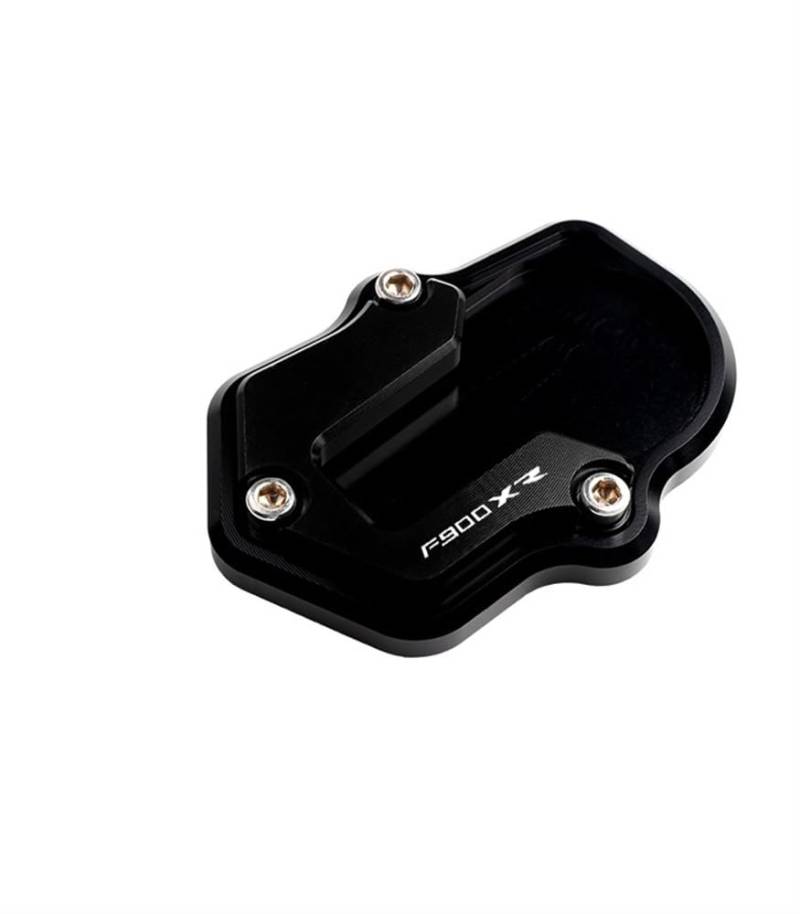 YaSao Motorrad-Ständer-Pad Für F900R F900XR F900-XR F900-R 2020-2022 Motorrad Vergrößern Platte Seite Stehen Enlarger Kickstand Verlängerung Pad Flache Fuß(F900XR Black) von YaSao