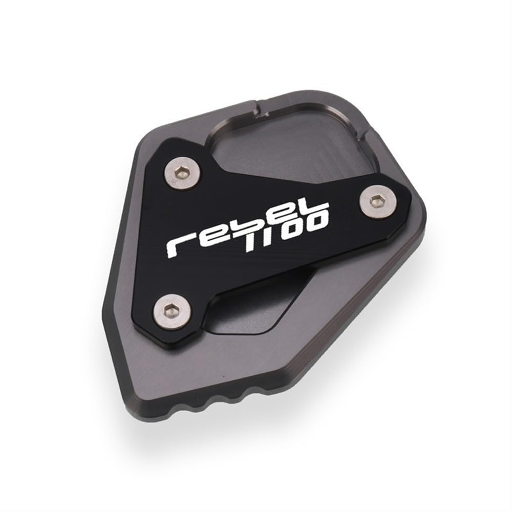 YaSao Motorrad-Ständer-Pad Für Rebel CMX1100 CM1100 CMX 1100 2020-2022 Motorrad CNC Ständer Fuß Seite Stehen Verlängerung Pad Unterstützung Vergrößern Platte(6) von YaSao