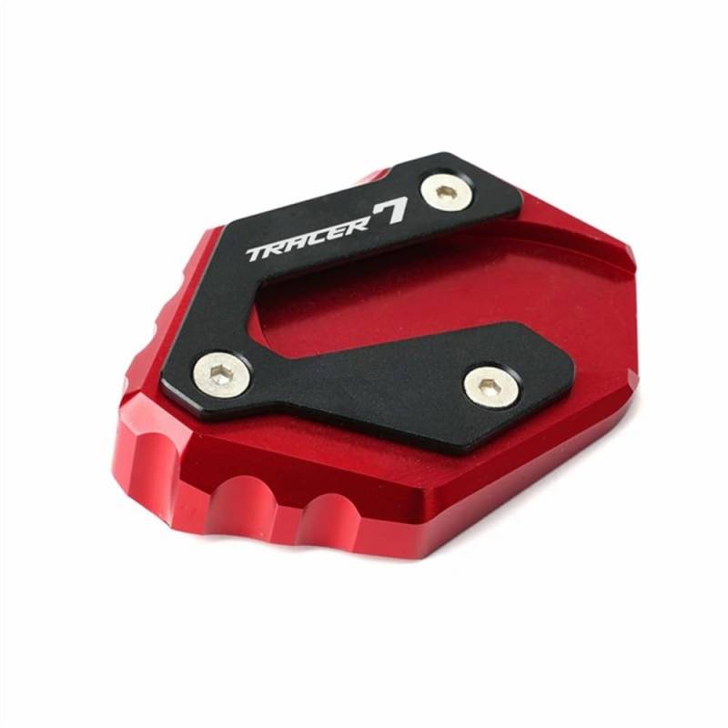 YaSao Motorrad-Ständer-Pad Für Tracer 9 9GT 2021 2022 Tracer 7 7GT GT 2021 TRACER7 TRACER9 Motorrad CNC Kickstand Stand Platte Fuß Enlarger Pad(Tracer 7-3) von YaSao