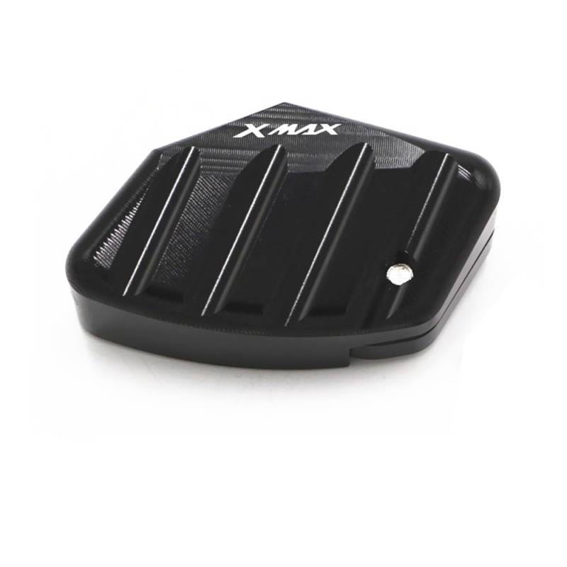 YaSao Motorrad-Ständer-Pad Für XMAX300 XMAX125 XMAX250 Xmax 17-21 Motorrad Ständer Seite Stehen Verlängerung Vergrößern Spalte Hilfs(Auxiliary Black) von YaSao