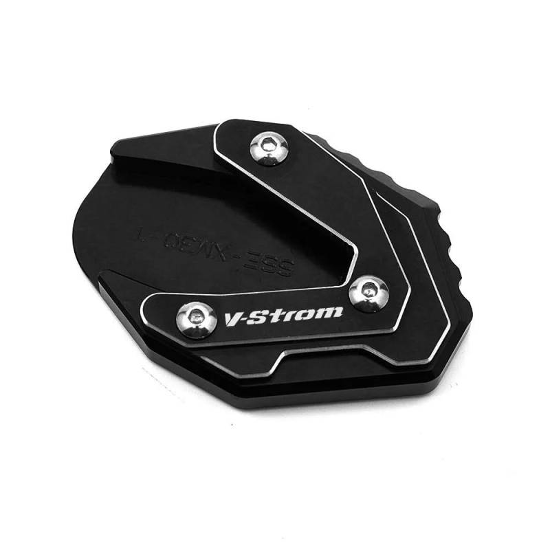 YaSao Motorrad-Ständer-Pad Motorrad Kickstand Seite Stehen Verlängerung Pad Unterstützung Platte Für Suzuki V-Strom DL250 GSX250R VSTROM DL 250 GW250 2017-2022(99) von YaSao
