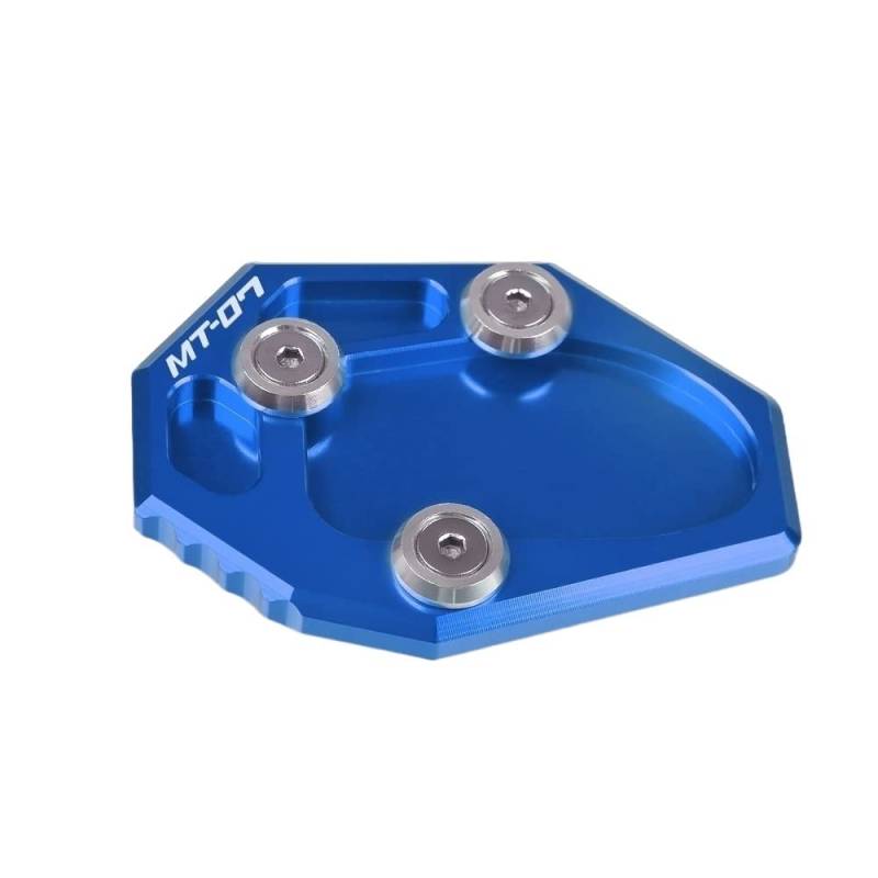 YaSao Motorrad-Ständer-Pad Motorrad Seite Ständer Ständer Motorrad Seitenständer Platte Vergrößern Verlängerung Pad Für MT-07 MT07 MT07 2013 2014 2015-2023(91) von YaSao