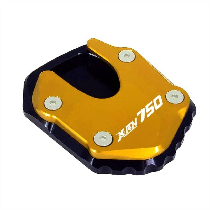 YaSao Motorrad-Ständer-Pad Motorrad Zubehör Für X ADV X-ADV XADV 750 2021-2022 CNC Ständer Fuß Seite Stehen Verlängerung Pad Unterstützung Platte(52) von YaSao