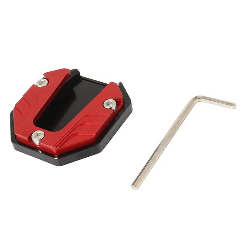 YaSao Motorrad-Ständer-Pad Universal Motorrad Fahrrad Ständer Extender Fuß Seite Stehen Verlängerung Pad Unterstützung Platte Anti-Skid Vergrößert Basis Teile(3) von YaSao