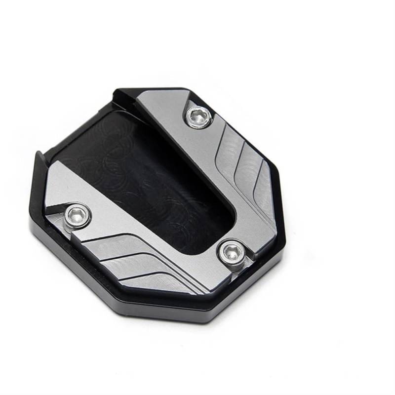 YaSao Motorrad-Ständer-Pad Universal Motorrad Kickstand Extender Fuß Seite Ständer Verlängerung Pad Unterstützung Platte Anti-Skid Vergrößerte Basis(5) von YaSao
