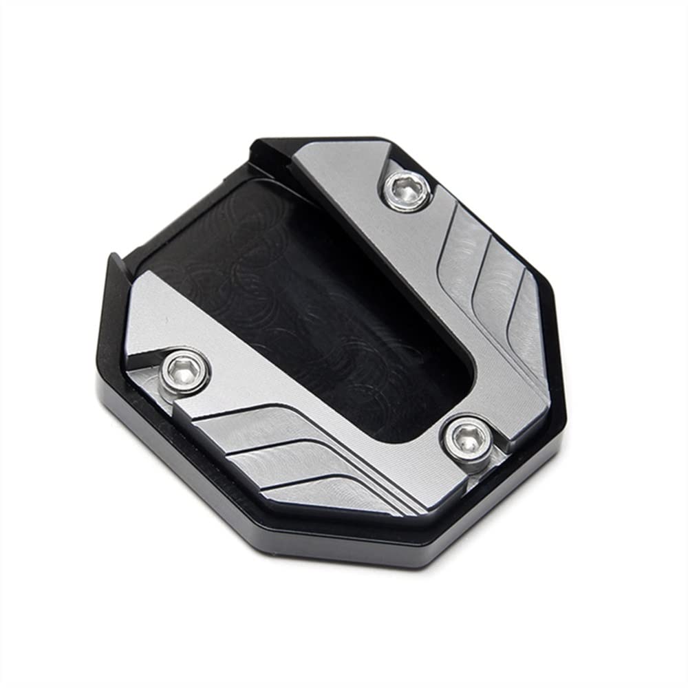 YaSao Motorrad-Ständer-Pad Universal Roller Motorrad Fahrrad Ständer Extender Fuß Seite Stehen Verlängerung Pad Unterstützung Platte Anti-Skid Vergrößerte Basis(49) von YaSao