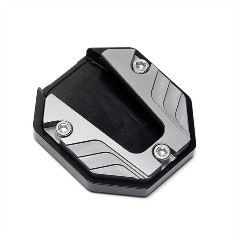 YaSao Motorrad-Ständer-Pad Universal Roller Motorrad Fahrrad Ständer Extender Fuß Seite Stehen Verlängerung Pad Unterstützung Platte Anti-Skid Vergrößerte Basis(49) von YaSao