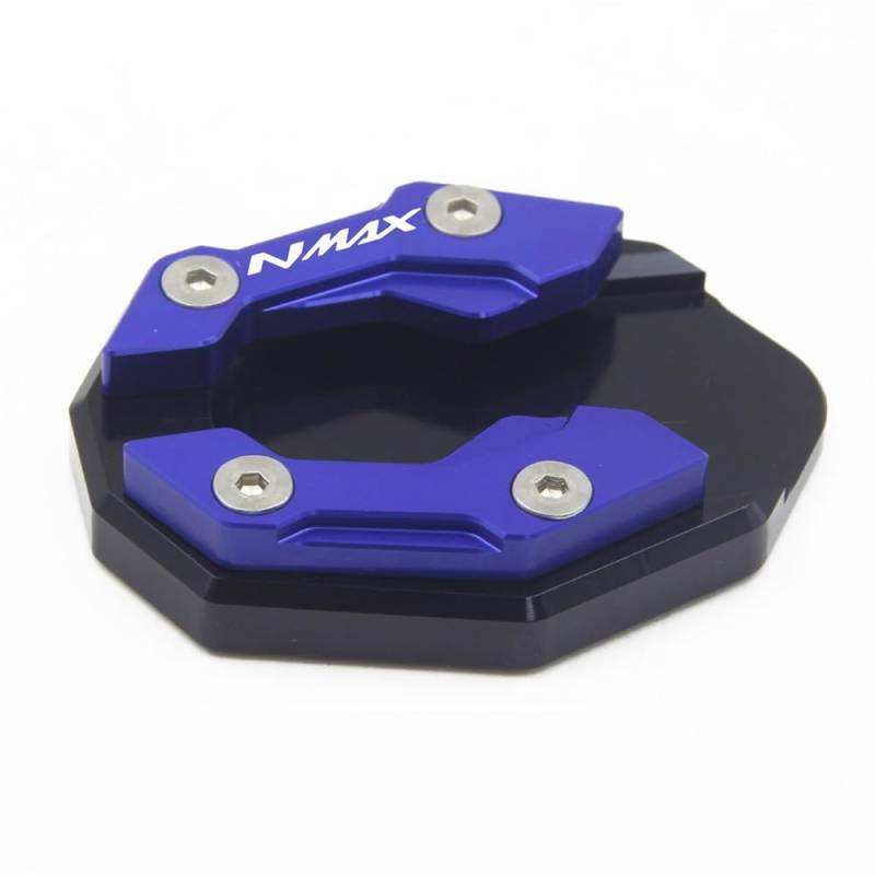 YaSao Motorrad-Ständer-Pad XMAX300 NMAX155 MT15 CNC Motorrad Ständer Seite Stehen Vergrößern Fuß Verlängerung Pad Für NMAX 155 Xmax 300 MT-15 2015-2021(4) von YaSao