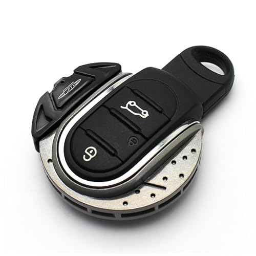 Schlüsselhülle im Bremsscheiben-Design für Mini Cooper F55 F56 F57 F54 F60 2014-2019(Schwarz) von YaaGoo
